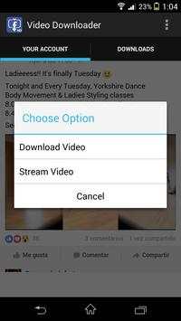 Video Downloader for Facebook screenshot 2