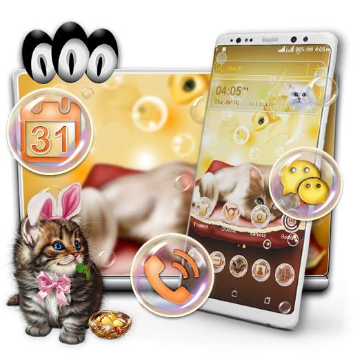 Cute Cat Launcher Theme 1.2