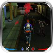Zombie kill runner in road 1.0