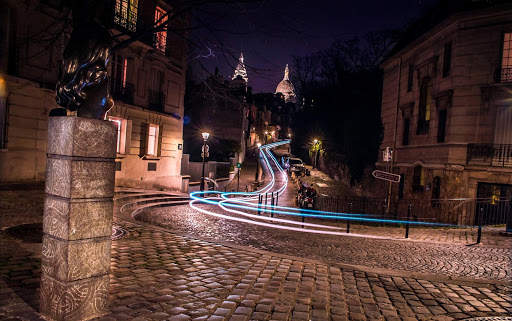 Paris Night Live Wallpaper (backgrounds & themes) screenshot 8