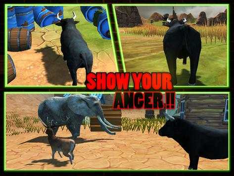 Angry Bull Fighting Game - Jungle Adventures 🐂 screenshot 8
