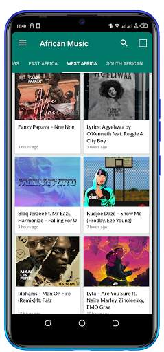 African Music App screenshot 1