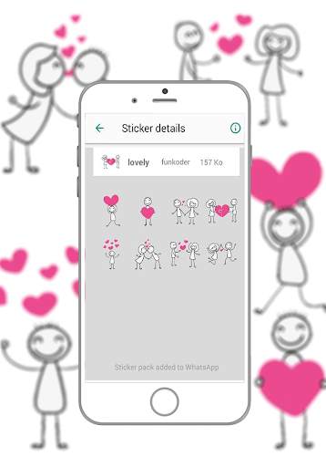 Lovers Sticker For WhatsApp screenshot 2