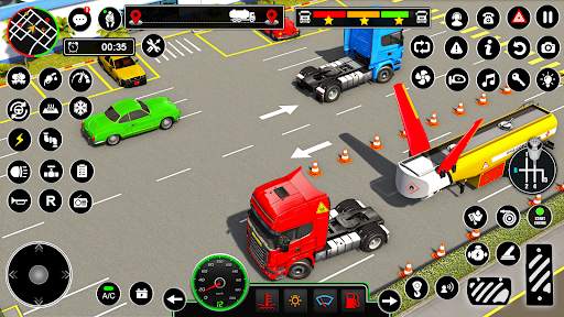 Oil Tanker Flying Truck Games screenshot 8