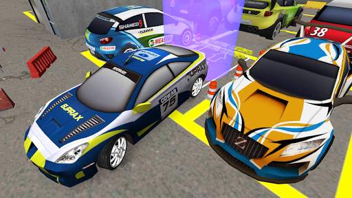 Rally Car Parking 3D : Car parking master 2 تصوير الشاشة