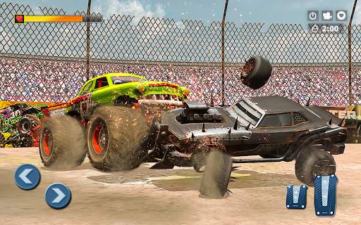 Fearless Monster Truck Demolition Racing Stunts screenshot 1