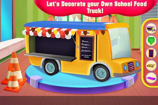 School Food Truck Cooking and Cleaning screenshot 2