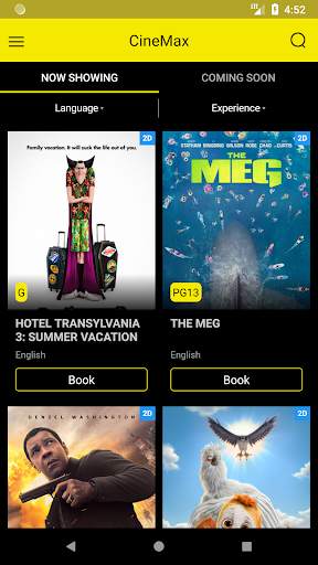 Cinemax Cinema UAE screenshot 2