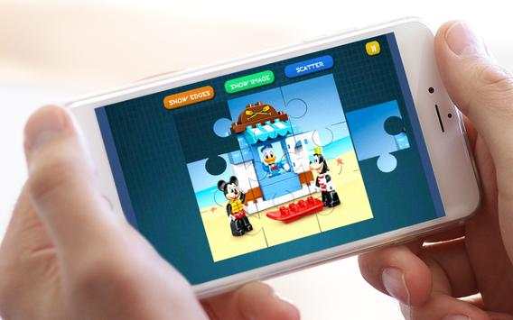 Jigsaw Lego Mickey screenshot 3