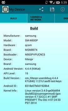 My Device screenshot 1