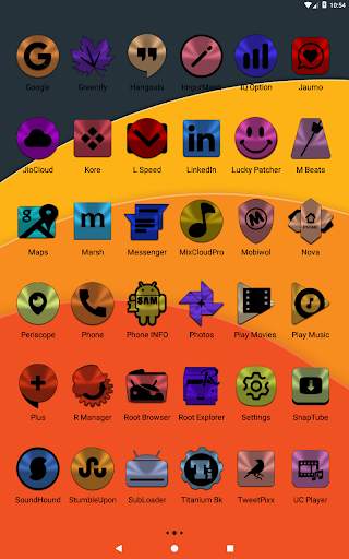 Colors Icon Pack 19 تصوير الشاشة