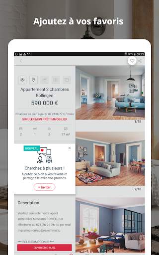 atHome Luxembourg – Immobilier, Location & Vente 21 تصوير الشاشة