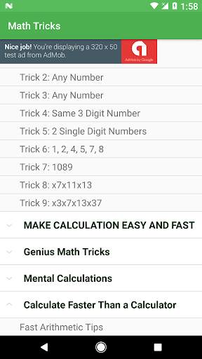 Math Tricks screenshot 3