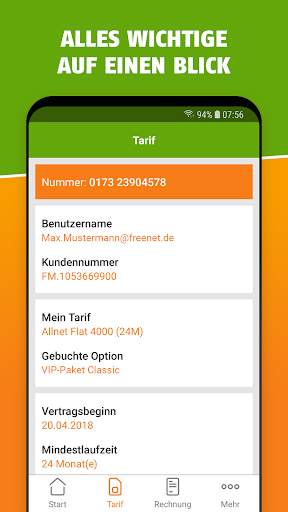 klarmobil.de - Die Service App screenshot 3