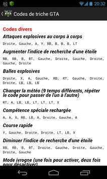 Cheats GTA screenshot 3