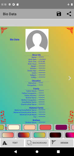 Marriage Biodata Maker screenshot 2