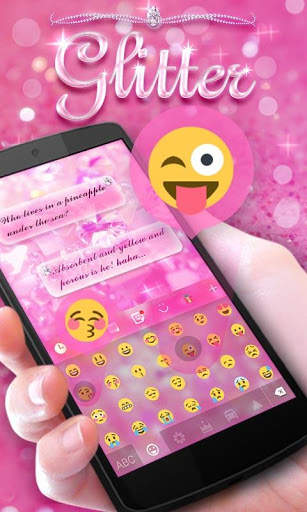 Glitter Pro GO Keyboard Theme screenshot 3