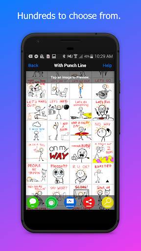 Stick Texting for WhatsApp screenshot 2