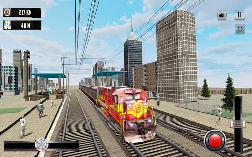 Train Racing Simulator 2019: New Train Games 3D screenshot 5