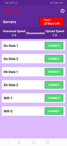 Telex VPN screenshot 2