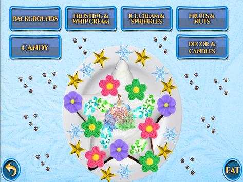 Winter Cake Maker Dessert - Frozen Candy Food Game screenshot 8