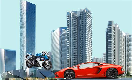 Racing in Car screenshot 1