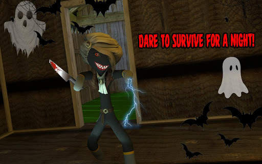 Scary Granny Stickman Neighbor House Horror Game screenshot 1