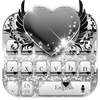 Black Silver Keyboard Theme 10001002