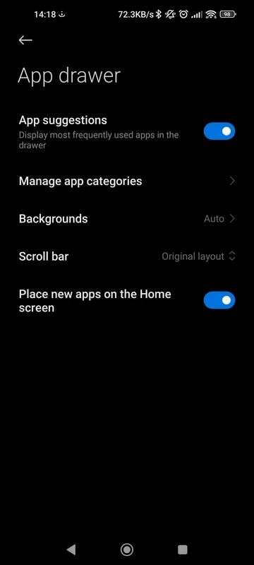 MIUI Launcher screenshot 5