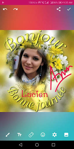 Carte de voeux photo! screenshot 6