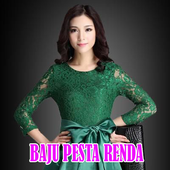 ikon Model Baju Pesta Renda Modern