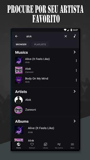 Fyzer Reprodutor de Música MP3 screenshot 3
