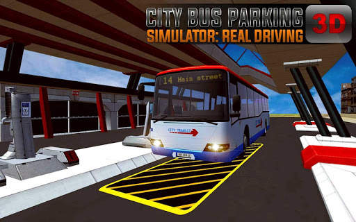City Bus Parking 3D Simulator: Real Driving screenshot 1