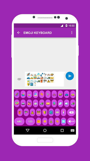 Round Emoji Keyboard Colorful Keyboard Themes screenshot 4