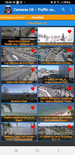Cameras US - Traffic cams USA скриншот 5