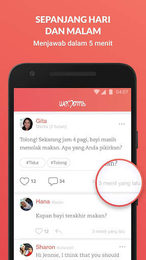 WeMoms. Para ibu berbagi screenshot 4