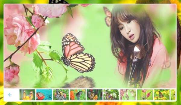 Butterfly Photo frame screenshot 2