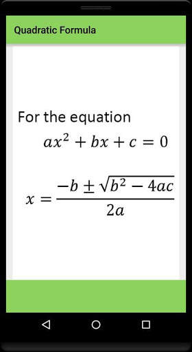 Algebra Formula Solve My Math For Kids screenshot 8