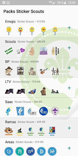 Stickers Scouts - WhatsApp - WAStickerApps screenshot 1