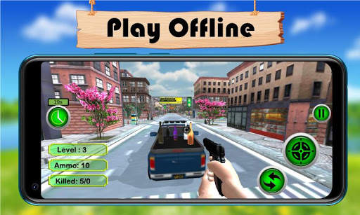 Crash Bottle Shooter 3D screenshot 4
