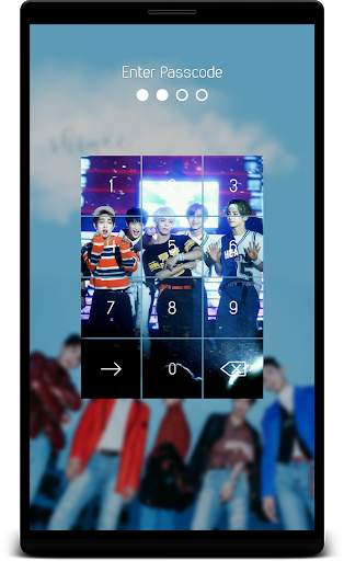 SHINee Lock Screen screenshot 5
