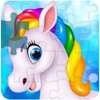 Toddler Jigsaw Puzzle Unicorn logo