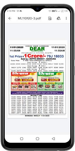Lottery Sambad Today Result screenshot 5