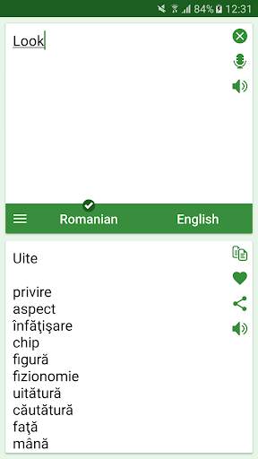 Romanian - English Translator скриншот 3