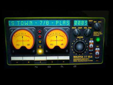 Militia 17 GLA folder player vintage VU-meter screenshot 2