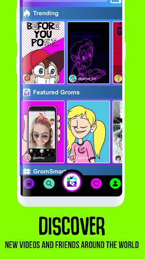GROM - Social Network For Kids screenshot 4
