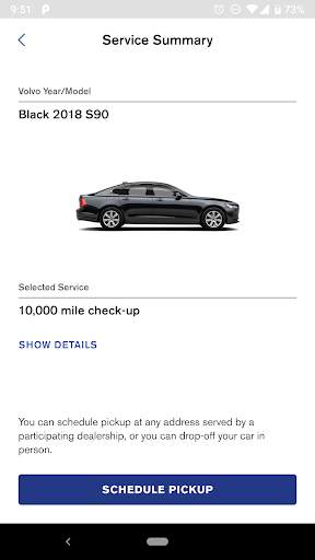 Volvo Valet screenshot 1