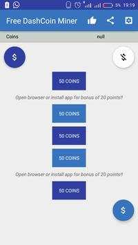 Free Dash Coin Miner screenshot 2