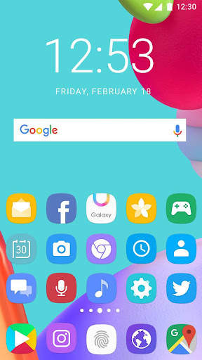 Theme for Samsung Galaxy A31 3 تصوير الشاشة