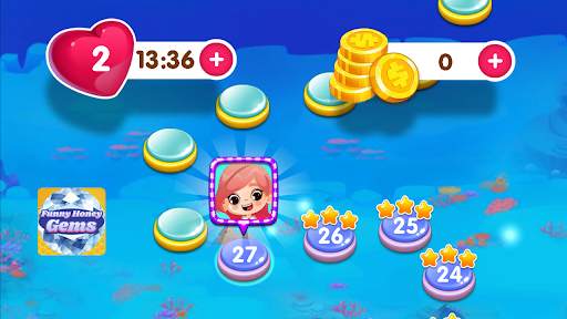 Funny Honey Gems screenshot 1